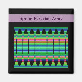 Spring Peruvian Array Magneet (Voorkant)