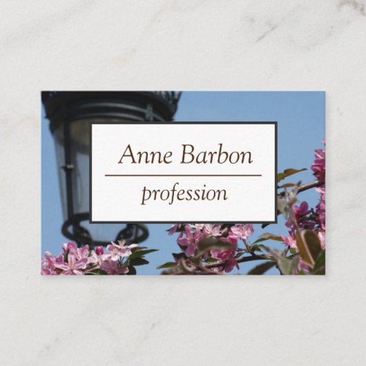 Spring Photography Visitekaartje (Voorkant)