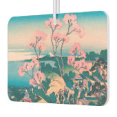 Spring Picnic onder Cherry Tree Flowers Mount Fuji Luchtverfrisser (Links)