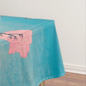 Spring Picnic onder Cherry Tree Flowers Mount Fuji Tafelkleed (Voorbeeld)