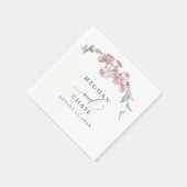 Spring Pink Blossom Napkins Servet (Hoek)