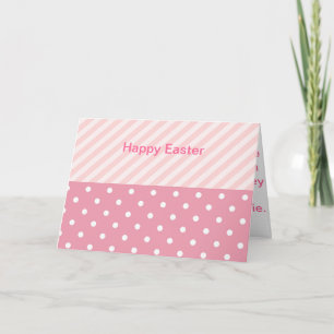 Spring Pink Patterns Feestdagen Kaart