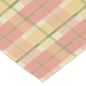 Spring Pink Plaid Table Runner Korte Tafelloper (Hoek)