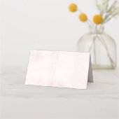 Spring Pinks Waterverf Floral Wedding Collectie (Achterkant)
