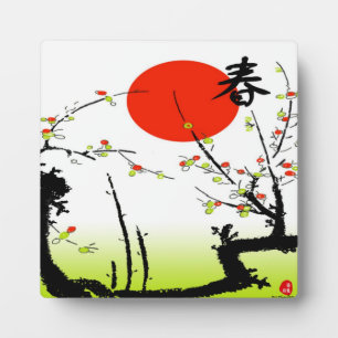 Spring Plaque Fotoplaat