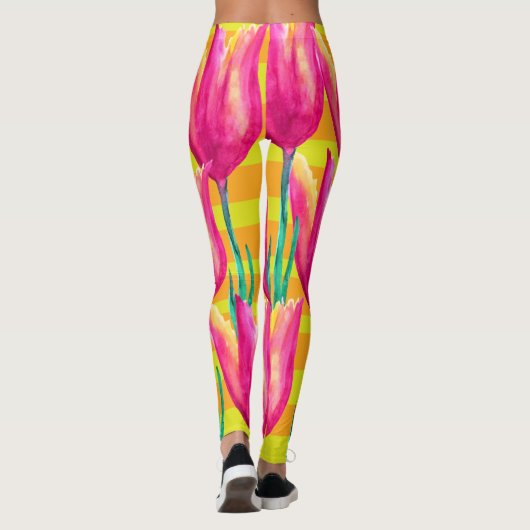 Spring Power Aangepaste Leggings (Achterkant)
