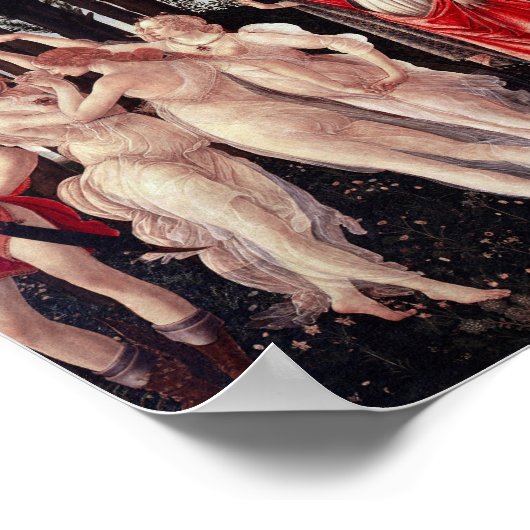 Spring Primavera Sandro Botticelli Renaissance Poster (Hoek)