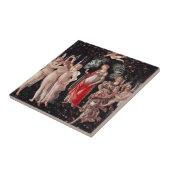 Spring Primavera Sandro Botticelli Renaissance Tegeltje (Zijkant)