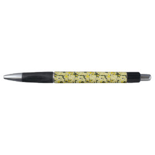 Spring Primroses zwarte inkt pen