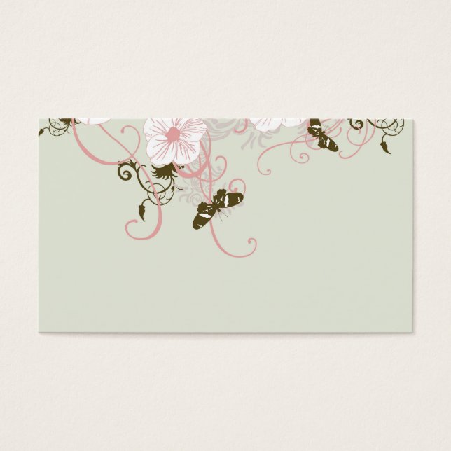 Spring Profile Card Visitekaartjes (Voorkant)