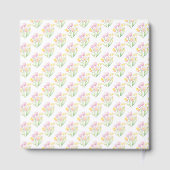 Spring Rabbit Baby Shower Guest Book Gastenboek (Achterkant)