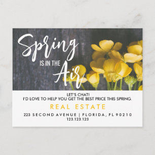 Spring Real Estate Marketing Briefkaart   Aangepas