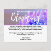 Spring Real Estate Marketing Briefkaart | Aangepas (Achterkant)