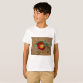 Spring Red Tulip T-shirt (Voorkant volledig)