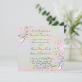 Spring Rhapsody Square Invitation Kaart (Staand voorkant)