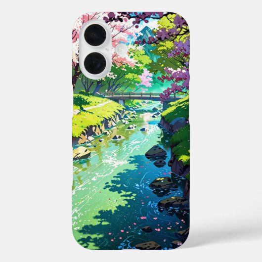 Spring River Bend Case-Mate iPhone Case (Achterkant)