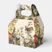 Spring Robin Birds Red Birding Bedankdoosjes (Achterkant)