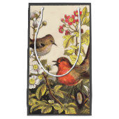 Spring Robin Birds Red Birding Klein Cadeauzakje (Voorkant)