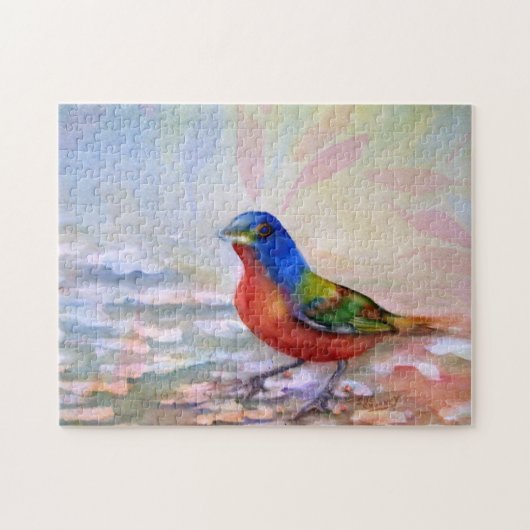 Spring Robin Legpuzzel (Horizontaal)