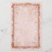 Spring Romance - Roze Briefpapier (Voorkant)