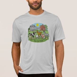 Spring Run het Boerderij Tech Shirt