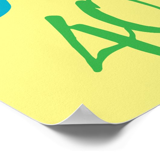 Spring Sale Sign, 40% korting op de verkoop Sign, Poster (Hoek)