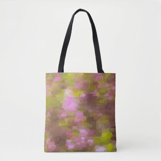Spring Sason Pinks Abstract Draagtas (Voorkant)