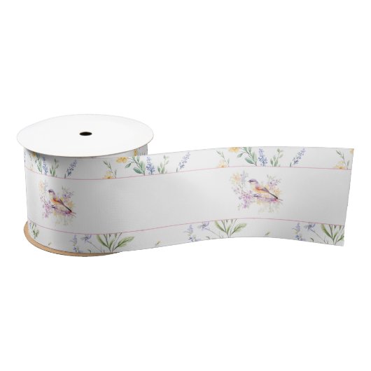 Spring Schattige Bird Baby shower Lint (Spoel)