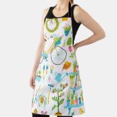 Spring seamless pattern in simple hand-drawn carto schort (Insitu)