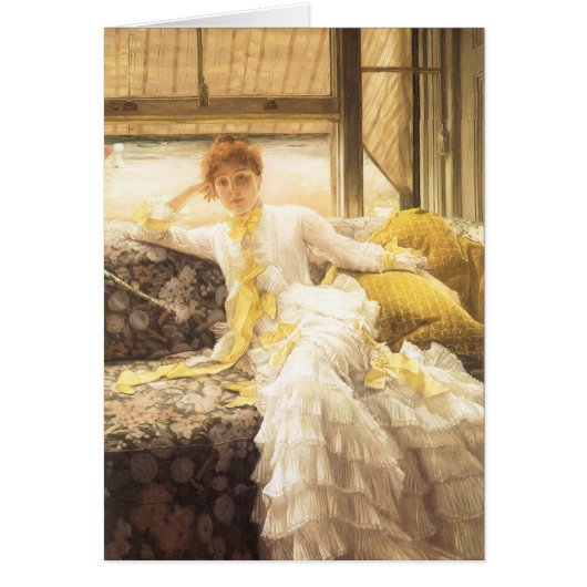 Spring (Seaside) van James Tissot,  portret (Voorkant)