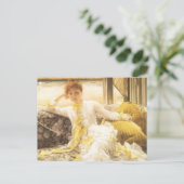 Spring (Seaside) van James Tissot, portret Briefkaart (Staand voorkant)