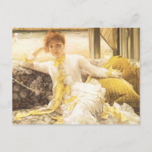 Spring (Seaside) van James Tissot,  portret Briefkaart