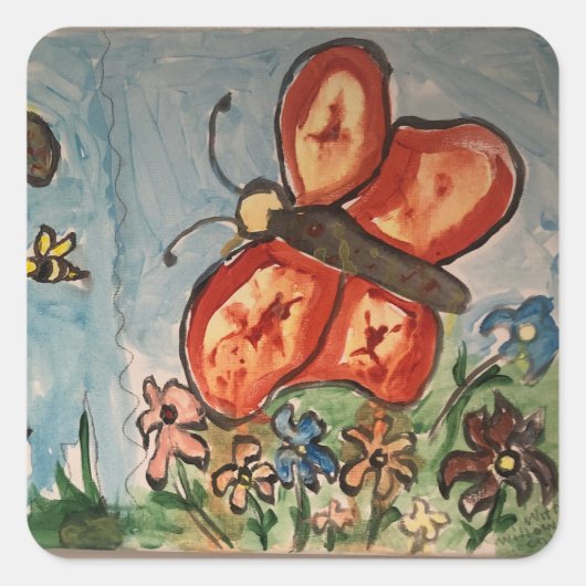 Spring serie stickers school kinderdagverblijf ver (Voorkant)