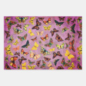 Spring Set, Butterflies, Emilia Floral Inpakpapier Vel (Voorkant 2)