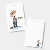 Spring Showers Badge (Voor- en achterkant)