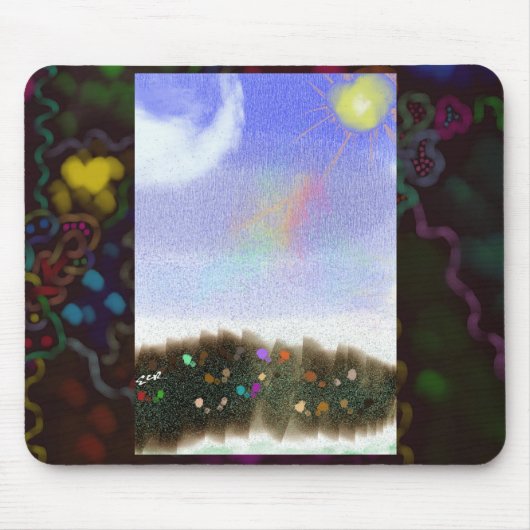 Spring Shower's Display Mousepad Muismat (Voorkant)