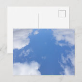 Spring Sky in het Park Briefkaart (Voorkant / Achterkant)