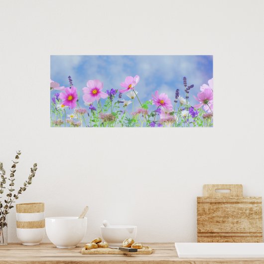 Spring Sky Poster (Keuken)