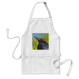 Spring Sky Raven Apron Standaard Schort