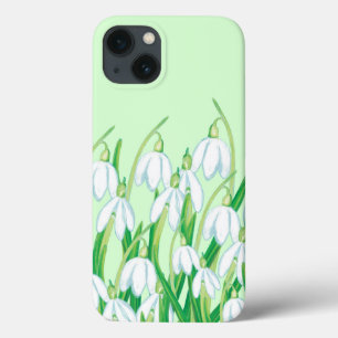 Spring Snowdrops iPhone 13 Hoesje