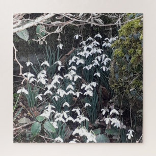 Spring Snowdrops Jigzaag Puzzle Legpuzzel