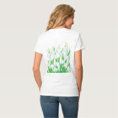 Spring Snowdrops T-shirt (Achterkant volledig)