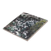 Spring Snowdruppels keramische tegel Tegeltje (Zijkant)