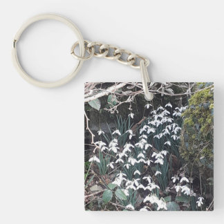 Spring Snowdrups Acrylkey Ring Sleutelhanger