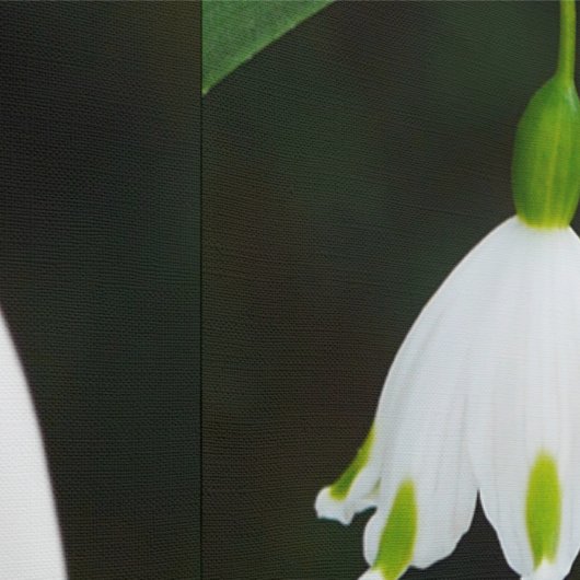 Spring Snowflake Flowers Wallpaper Behang (Zoom)