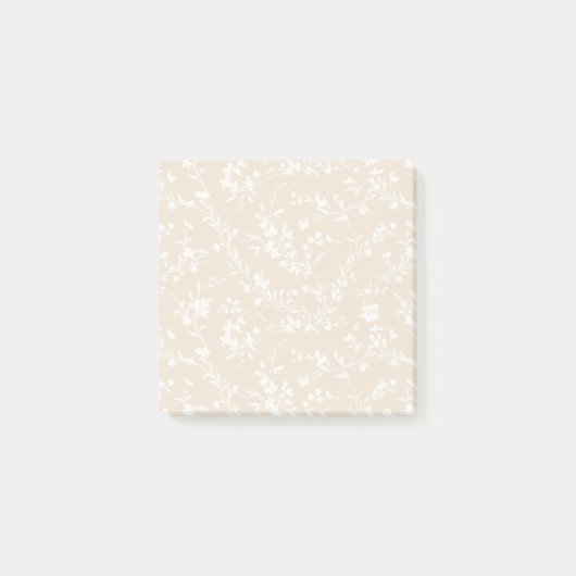 Spring Sprigs Neutral - Soft Linen Post-it® Notes (Voorkant)