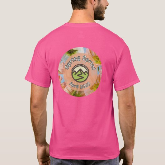 Spring Sprint 2025 Unisex T T-shirt (Achterkant)