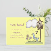 Spring Stuff - Birdhouse & Bird Kaart (Staand voorkant)