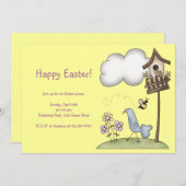 Spring Stuff - Birdhouse & Bird Kaart (Voorkant / Achterkant)