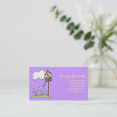 Spring Stuff ・ Birdhouse & Bird Visitekaartje (Staand voorkant)